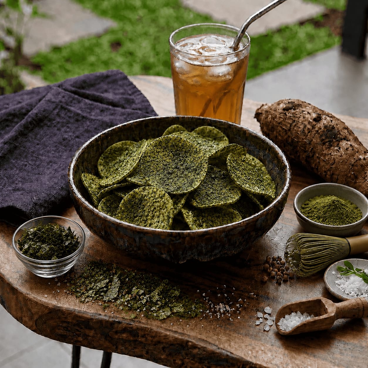 Keripik Singkong Rumput Laut